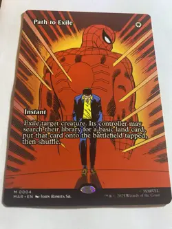 Magic the Gathering Marvels Spider-Man Path to Exile MAR 0004 Reg Borderless - Image 1