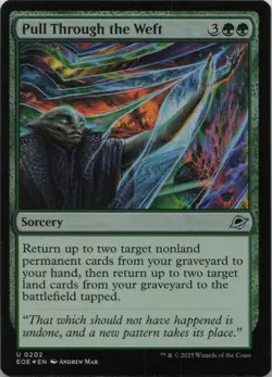Pull Through the Weft U Edge of Eternities (FOIL) 202 - Image 1