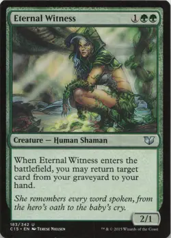 Eternal Witness U Commander 2015 183 LP-MP - Image 1