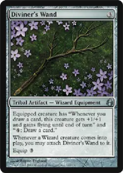 DIVINER'S WAND Morningtide MTG Magic the Gathering Cards DJMagic - Image 1