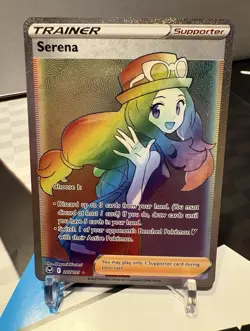 Pokemon TCG Serena 207/195 Silver Tempest Secret Holo ENG - Image 1
