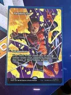 Magic MTG Spider-Man Parallel Lives 0036 Borderless Marvel Eternal Mythic - Image 1