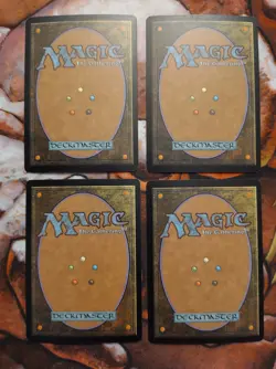 FOIL Faerie Macabre rk post Signed Shadowmoor X4 (Playset) Magic the Gathering - Image 2