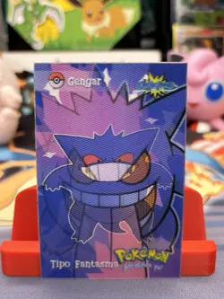 CARD 3D POKEMON KANTO EC #094 GENGAR 2024 PERU Edition TCG Lenticular - Image 1