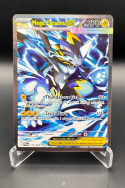 Pokemon Pitch Black Mega Zeraora EX SIR Special Illustration Rare 114/084 - Image 1