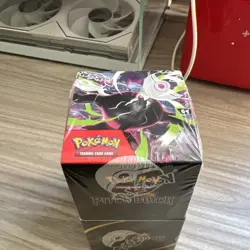Pokemon Mega Evolution Pitch Black Half Booster Box Sealed 18 Packs Cards TCG - Image 2