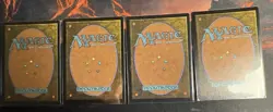 Russian Foil Once Upon a TimePre-release Promo MTG NM Throne of Eldraine X4 US - Image 2