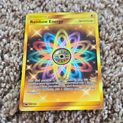 Pokemon TCG Rainbow Energy 183/168 Sm-Celestial Storm Secret Rare Holo - Image 1