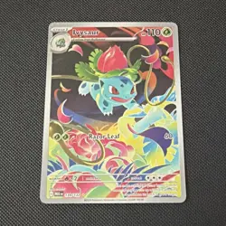 The Pokemon Company Ivysaur 167/165 151 Illustration Rare Holo English 2023 - Image 1