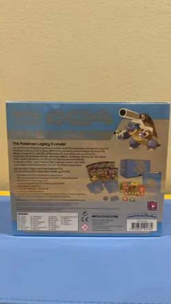 XY Evolutions Blastoise Elite Trainer Box ETB Pokemon With Plastic Case!💧 - Image 3