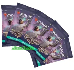 (5) Magic The Gathering MTG Streets of New Capenna Draft Booster Packs Lot - Image 1