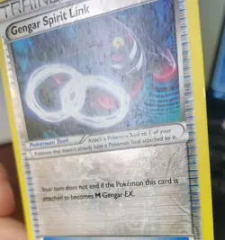 POKEMON GENGAR SPIRIT LINK 95/119 REVERSE HOLO TRAINER XY PHANTOM FORCES MP - Image 5