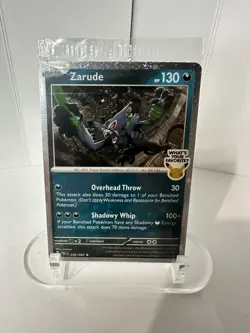 Zarude 056/084 Pitch Black Promo GameStop NEW SEALED - Image 1