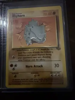 The Pokemon Company Rhyhorn 090/130 Base Set 2 Common Regular English - Image 1