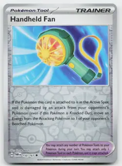Handheld Fan 150/167 Uncommon Twilight Masquerade Pokemon Reverse Holo Near Mint - Image 1