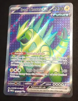 Iron Thorns ex 196/167 Sv06: Twilight Masquerade Holo Rare Pokemon TCG NM - Image 1