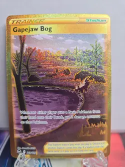 Pokemon Gapejaw Bog 213/195 Swsh12 Secret Rare Full Art Holo - Image 1