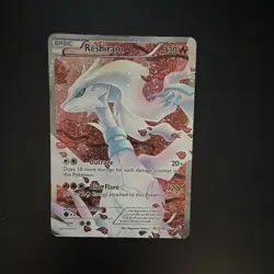 Reshiram Full Art Holo Ultra Rare Pokemon RC22/RC25 - Image 1