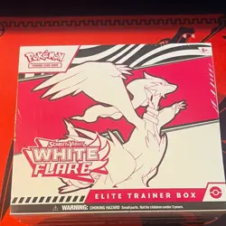 Pokemon Pokemon TCG Scarlet & Violet White Flare Elite Trainer Box EN 2025 6+ - Image 1
