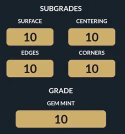 Pokemon Ace 10 Perfect Subgrades Lapras VMAX SV111/SV122 Holo Shining Fates - Image 3