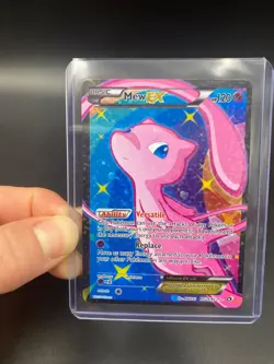 Mew EX RC24/RC25 Full Art Pokemon Legendary Treasures Radiant - Image 1