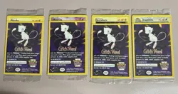 1999 POKEMON FIRST MOVIE BLACK STAR PROMO - WOTC - SET OF ALL 4 SEALED PROMOS - Image 1