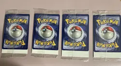1999 POKEMON FIRST MOVIE BLACK STAR PROMO - WOTC - SET OF ALL 4 SEALED PROMOS - Image 2