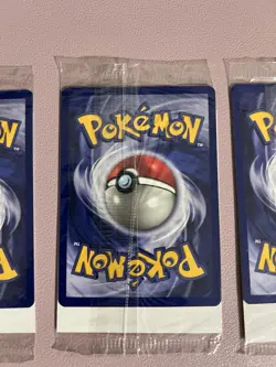 1999 POKEMON FIRST MOVIE BLACK STAR PROMO - WOTC - SET OF ALL 4 SEALED PROMOS - Image 4