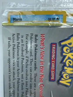 Pokemon Marill Black Star Promo 29 Sealed x4 WOTC Vintage - Image 2