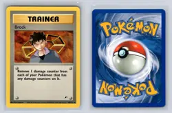 Brock 98/132 Rare Gym Heroes Unlimited Pokemon MODERATELY PLAYED - Image 3
