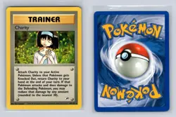 Charity 99/132 Rare Gym Heroes Unlimited Pokemon MODERATELY PLAYED - Image 3