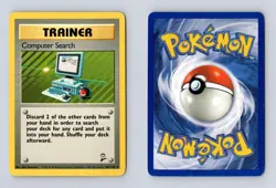 Computer Search 101/130 - R Base Set 2 - MP - Pokemon - Image 3