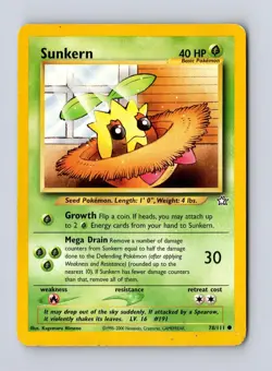Sunkern 78/111 - C Neo Genesis Unlimited - MP - Pokemon - Image 1