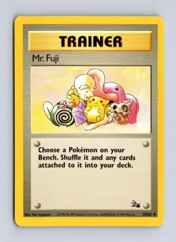 Mr. Fuji 58/62 - UC Fossil Unlimited - MP - Pokemon - Image 1