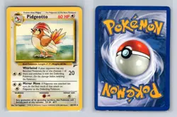 Pidgeotto 28/130 Rare Base Set 2 Pokemon HEAVILY PLAYED - Image 3