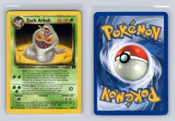Dark Arbok 19/82 Rare Team Rocket Unlimited Pokemon MODERATELY PLAYED - Image 3
