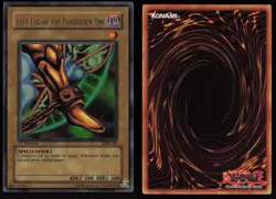 Left Leg of the Forbidden One LOB-121 WAVY 1st Edition YU-GI-OH - Image 3
