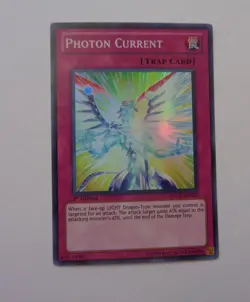 Photon Current PRC1-EN023 (Super Rare, 1st Edition, Lightly Played / LP) Yugioh - Image 1