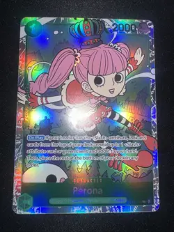 Perona OP12-034 Legacy of the Master SR One Piece TCG English NM - Image 1