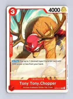 Tony Tony.Chopper OP04-010 C Kingdoms of Intrigue MP One Piece - Image 1