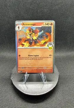 RARE Armarouge Pokemon Best Buy Promo Card 2026 Pitch Black🔥30th Anniversary - Image 1