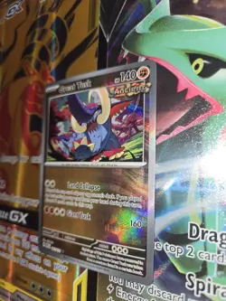 Great Tusk 055/131 Sv: Prismatic Evolutions Reverse Holo pokeball NM Pokemon TCG - Image 2