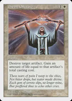 Divine Offering Fifth Edition MTG NM - Image 1