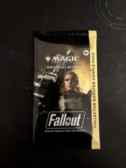 Magic The Gathering Fallout COLLECTOR BOOSTER SAMPLE PACK new sealed 2 Cards - Image 1