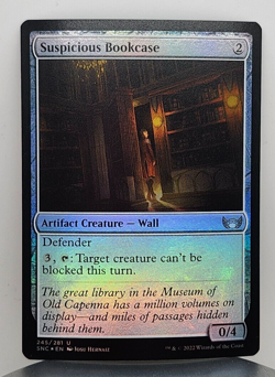 Foil - Suspicious Bookcase - Streets of New Capenna (SNC) - MTG - Image 1