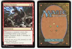 Impact Tremors 140 Common The List Reprints Magic: The Gathering Lightly Played - Image 1