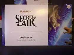 Magic the Gathering Secret Lair Cats of Chaos MTG Foil Edition Ready to Ship - Image 1