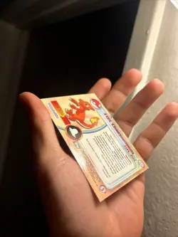 1999 Topps Pokemon Charmeleon Holo Foil #05, TV Animation Ed. Black Topps Logo - Image 3
