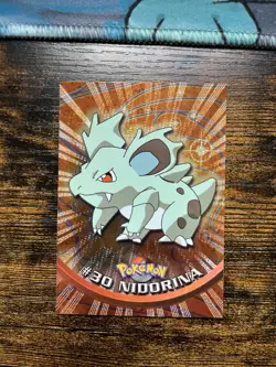 Pokemon Tcg 2000 Topps Chrome Nidorina #30 Rare Holo - Image 1