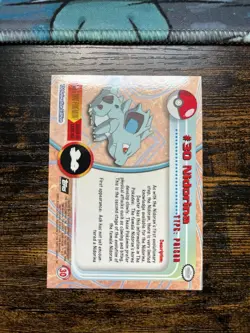 Pokemon Tcg 2000 Topps Chrome Nidorina #30 Rare Holo - Image 2